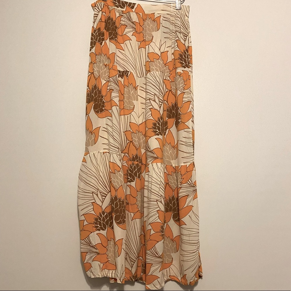 Ava Sky Maxi Skirt